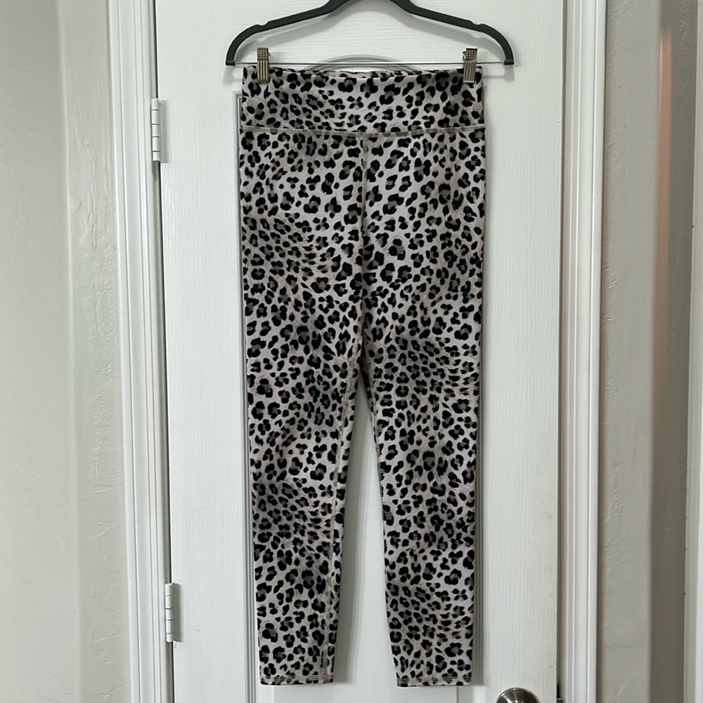 evolution and creation leopard print leggings, medium